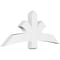 Ekena Millwork Davenport Architectural Grade PVC Gable Bracket, 60"W x 25"H x 4"D x 6"F, 10/12 Pitch GBP060X25X0406DAV00 - alternate 1